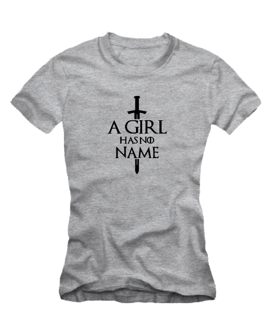 Marškinėliai A girl has no name